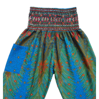 Kinderbroek Youth L Peacock blauw